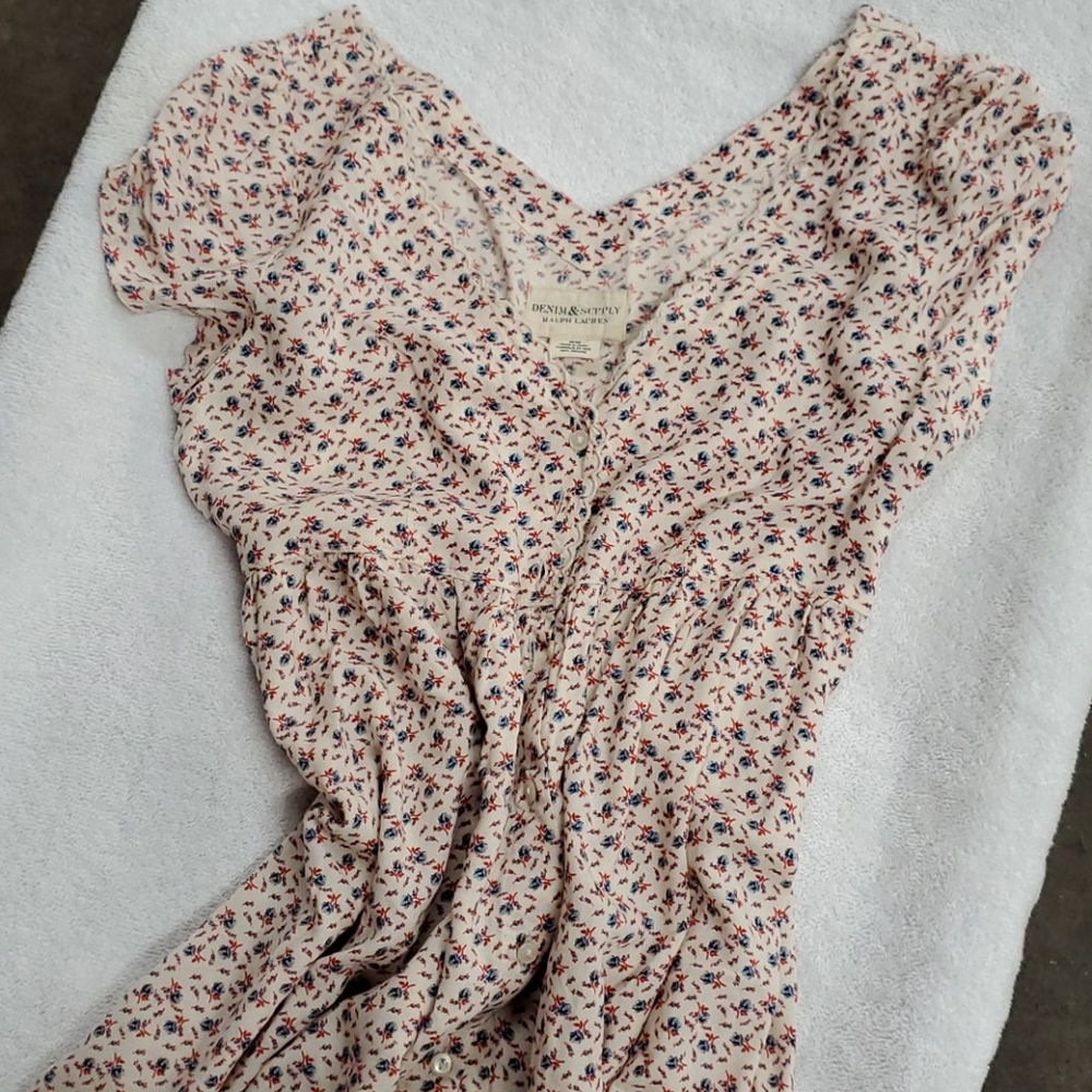 Denim and Supply baby doll dress